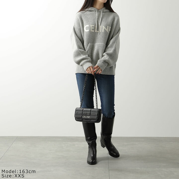 楽天市場】CELINE セリーヌ ニット パーカー 2A85W423P.08GC 