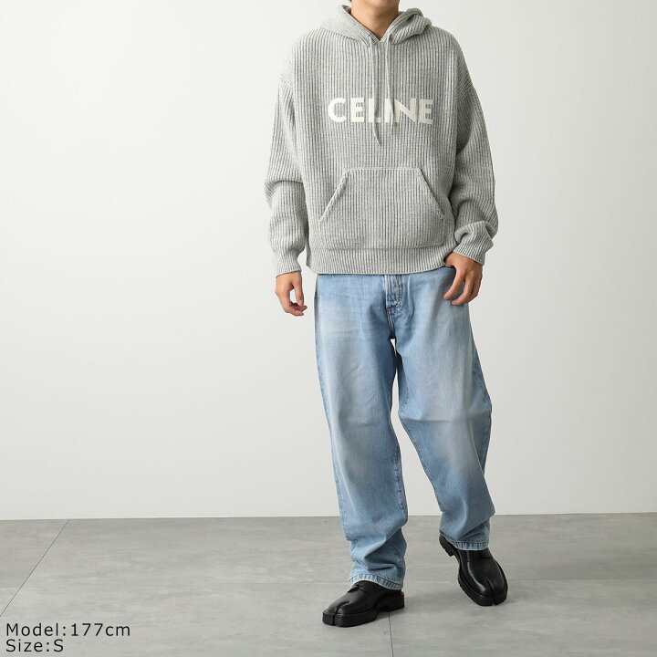 楽天市場】CELINE セリーヌ ニット パーカー 2A85W423P.08GC メンズ 