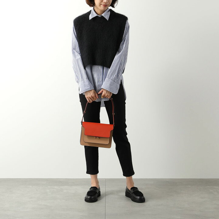 楽天市場】MARNI マルニ ショルダーバッグ NOOS TRUNK BAG SBMPN09 