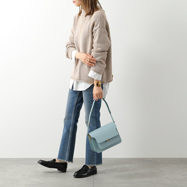 楽天市場】MARNI マルニ ショルダーバッグ NOOS TRUNK BAG SBMPN09