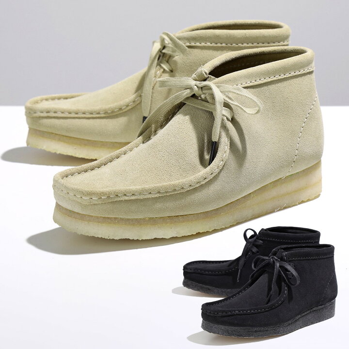 楽天市場】Clarks クラークス モカシン 155520 155521 Wallabee Boot 
