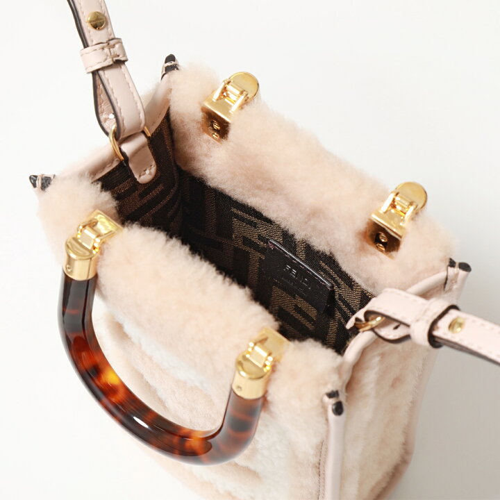 楽天市場】FENDI フェンディ ショルダーバッグ MINI SUNSHINE SHOPPER 