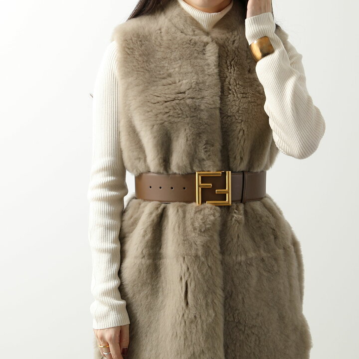 美品☆FENDI フェンディ FFロゴ ガウン バスローブ 戸惑う ベルト付き 