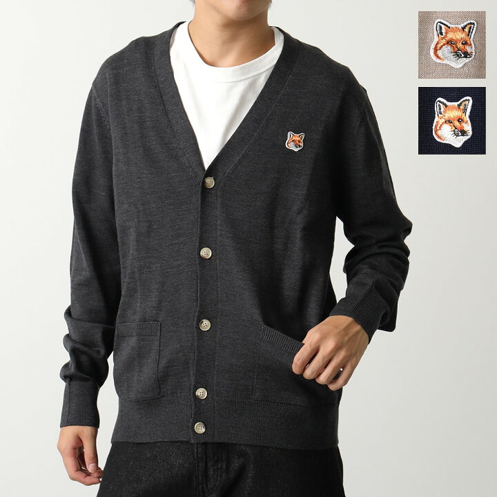 楽天市場】MAISON KITSUNE メゾンキツネ カーディガン GU00542KT1036 