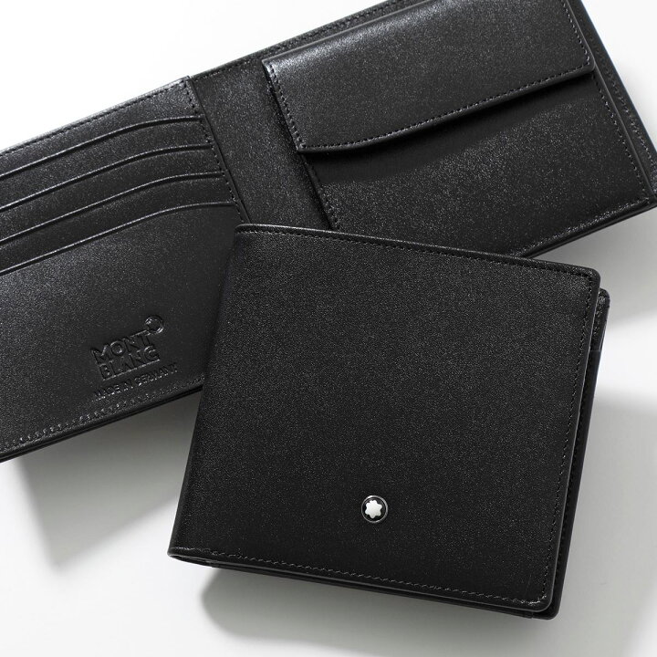 楽天市場】MONTBLANC モンブラン 二つ折り財布 MST Wallet 4cc Coin  