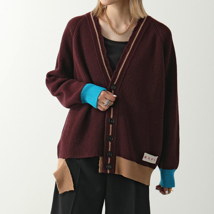 楽天市場】MARNI マルニ カーディガン CDMD0256Q1 UFH440 レディース  