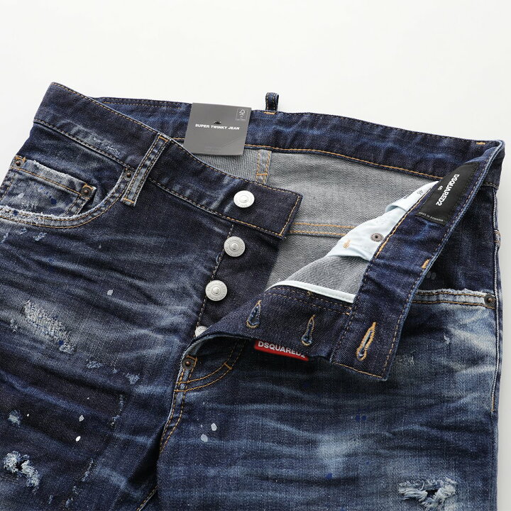 楽天市場】DSQUARED2 ディースクエアード ジーンズ SUPER TWINKY JEAN 