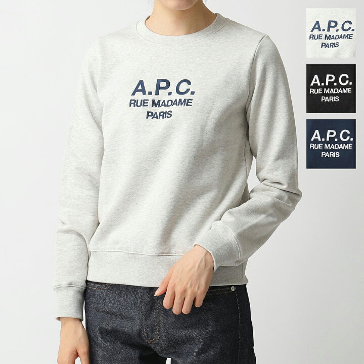 楽天市場】APC A.P.C. アーペーセー トレーナー tina COEZD F27561 