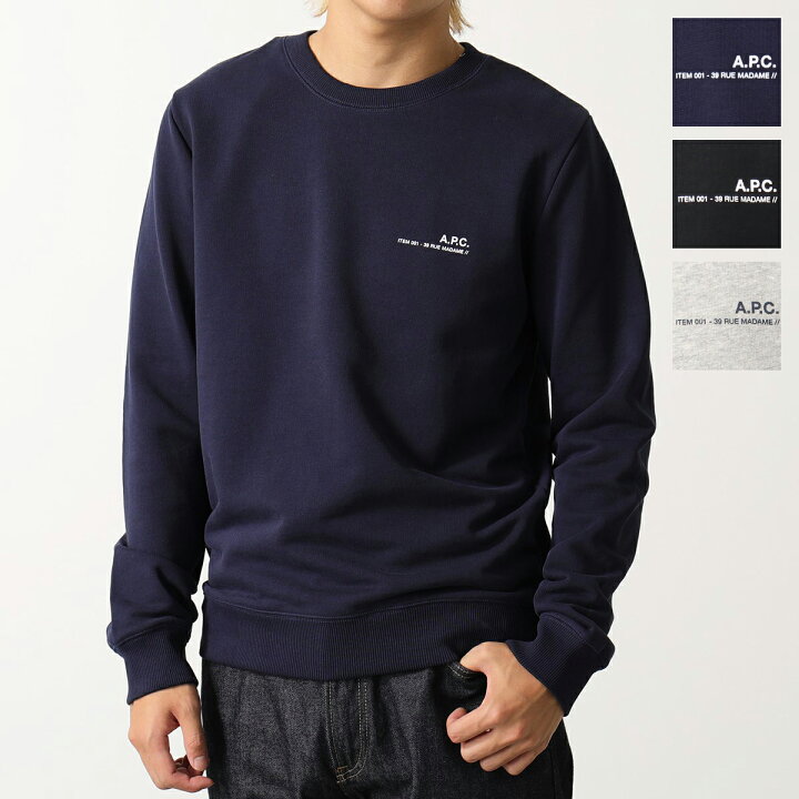 楽天市場】APC A.P.C. アーペーセー トレーナー item COFBQ H27608 