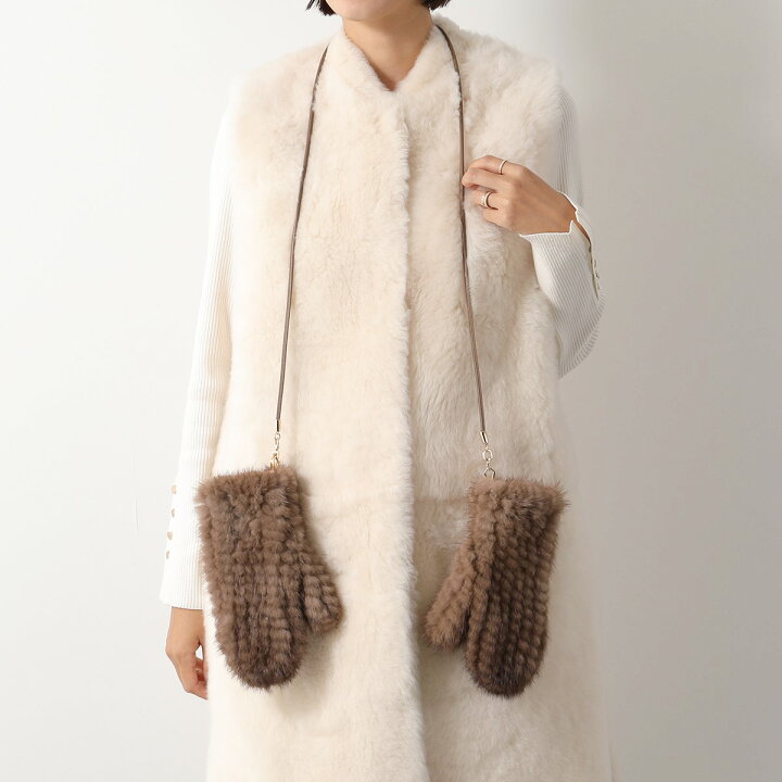 楽天市場】MAX MARA マックスマーラ ミトン MINKMITT ミンクミット  