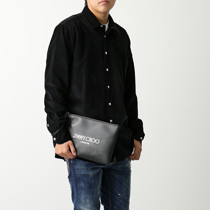 楽天市場】Jimmy Choo ジミーチュウ クラッチバッグ ZIP POUCH/U ANR 