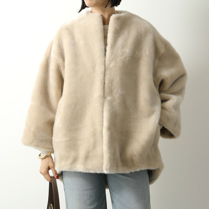楽天市場】a point etc アポワンウテセ ファー ジャケット VESTE MARIE 