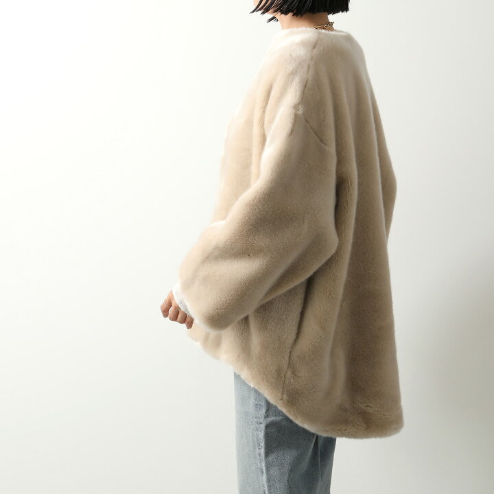 楽天市場】a point etc アポワンウテセ ファー ジャケット VESTE MARIE 