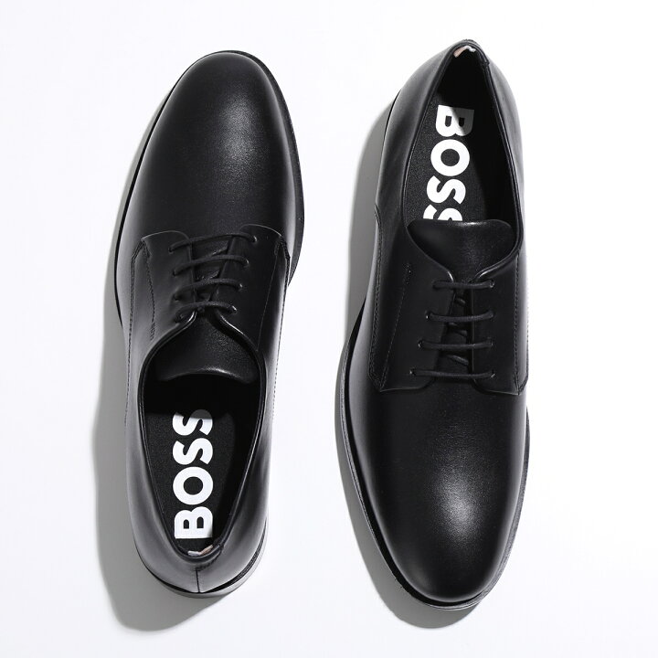 楽天市場】HUGO BOSS ヒューゴボス ダービーシューズ BLACK 50498467 