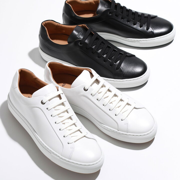 楽天市場】HUGO BOSS ヒューゴボス スニーカー BLACK 50472128 メンズ 