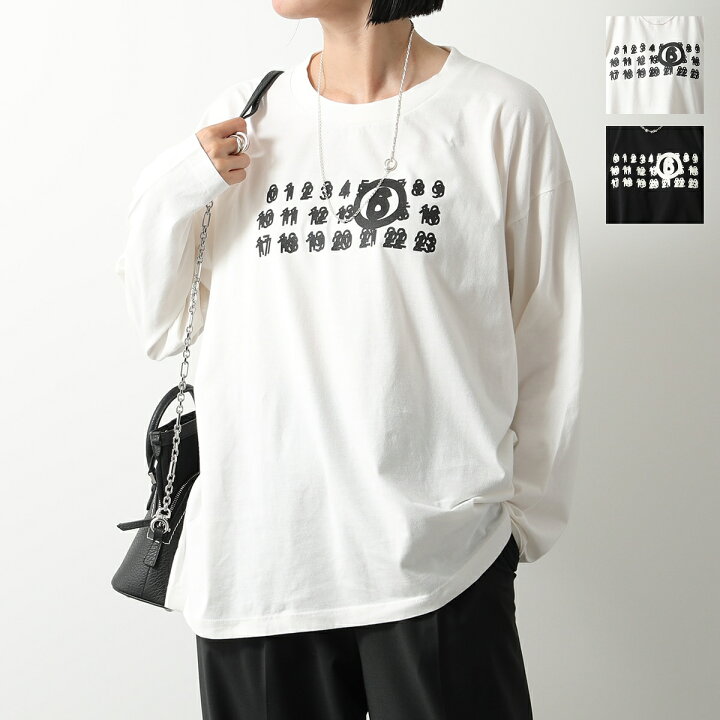 楽天市場】MM6 エムエムシックス メゾンマルジェラ 長袖 Tシャツ 