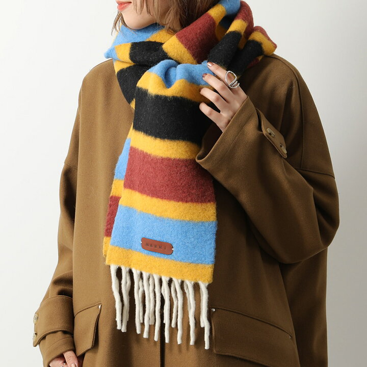 楽天市場】MARNI マルニ マフラー SCZC0044Q0 UAW014 レディース  