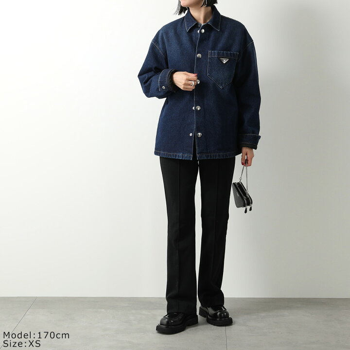 楽天市場】PRADA プラダ ジャケット GEC071 13HO レディース パッド 