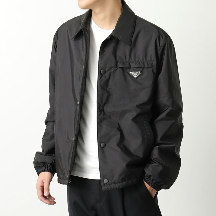 楽天市場】PRADA プラダ コーチジャケット SGB737 1WQ9 メンズ RE  
