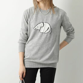 LOEWE ロエベ セーター Sweater Mouse S3189790SM レディース ニット マウス ウール クルーネック 長袖 1130/LIGHT-GR