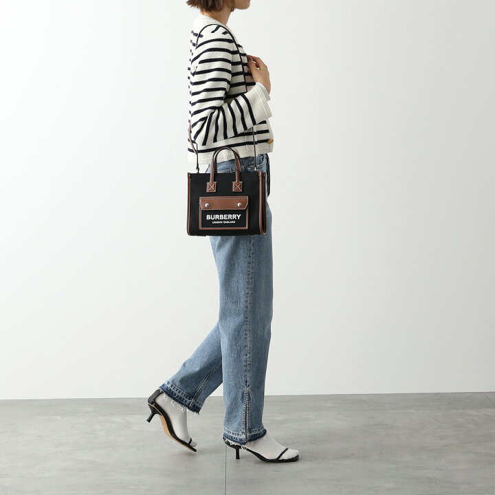 楽天市場】BURBERRY バーバリー ショルダーバッグ FREYA TOTE MINI  