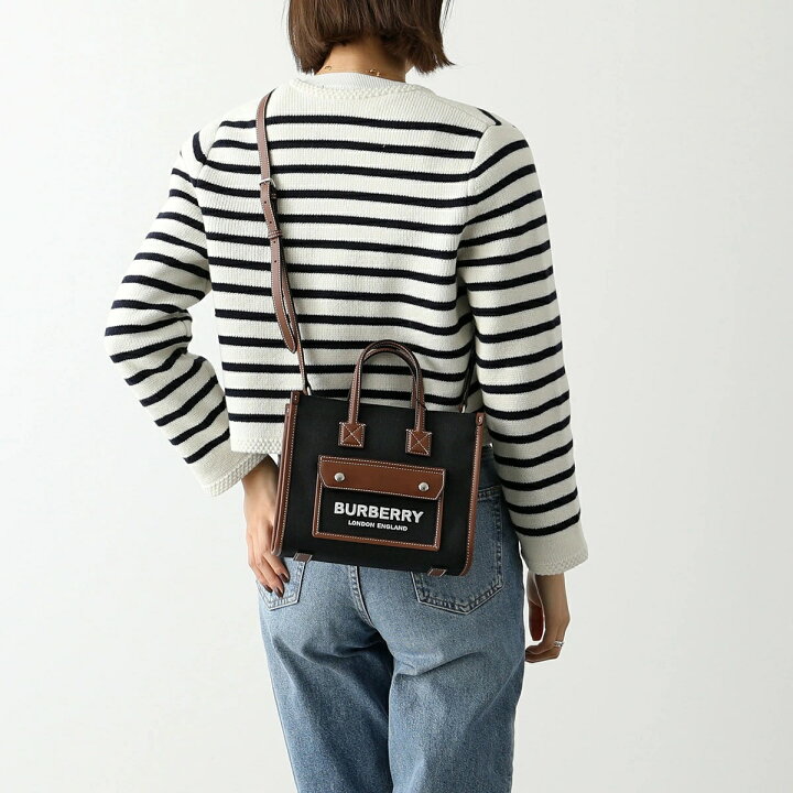 楽天市場】BURBERRY バーバリー ショルダーバッグ FREYA TOTE MINI  