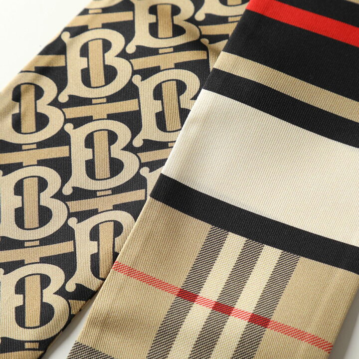 楽天市場】BURBERRY バーバリー スキニースカーフ SKINNY SCARF 