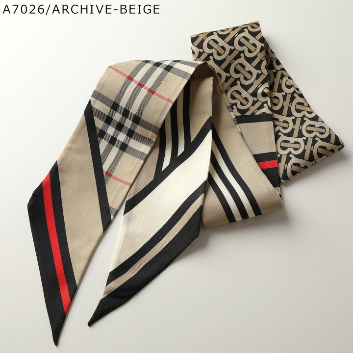 楽天市場】BURBERRY バーバリー スキニースカーフ SKINNY SCARF 