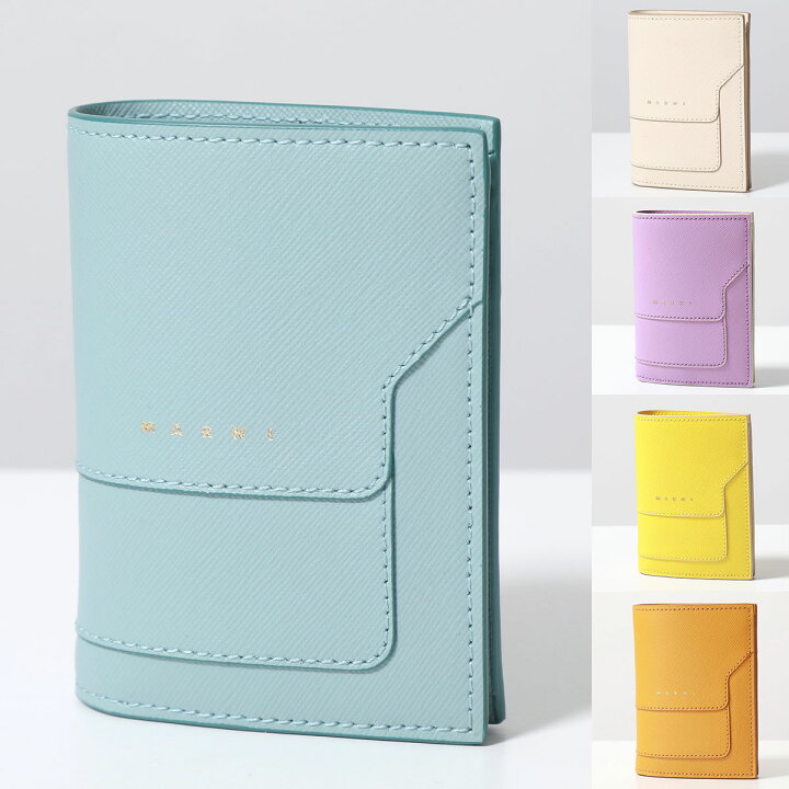 楽天市場】MARNI マルニ 二つ折り財布 PFMOQ14U07 LV520 レディース  