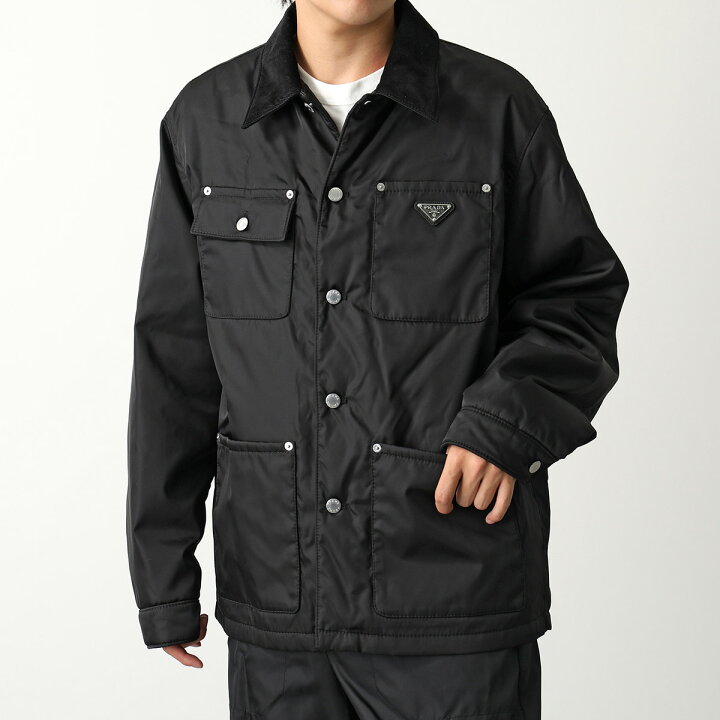 楽天市場】PRADA プラダ 中綿ジャケット SGC281 1WQ8 メンズ Re-Nylon 