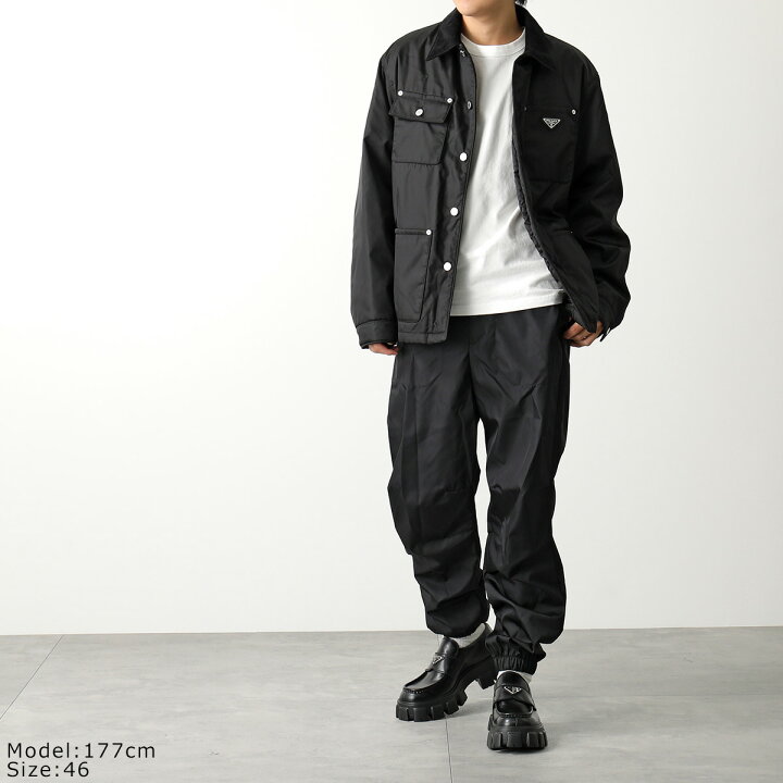 楽天市場】PRADA プラダ ジョガーパンツ SPH315 1WQ8 メンズ Re-Nylon 