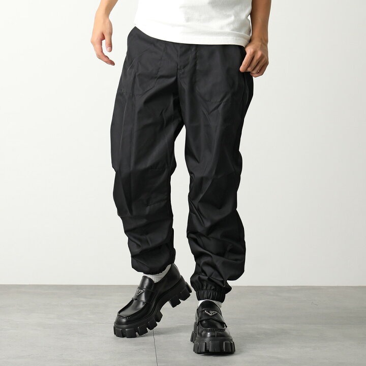 楽天市場】PRADA プラダ ジョガーパンツ SPH315 1WQ8 メンズ Re-Nylon 