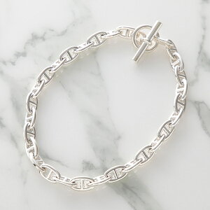 HERMES GX lbNX Chaine d'ancre GM 29R} H101263B VF[k_N fB[X AJ[`F[ `[J[ silver925 S SV/Vo[