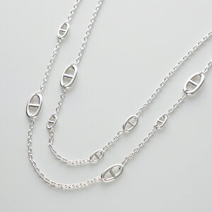 HERMES GX OlbNX t@h[ Farandole Long Necklace 120cm H104568B fB[X VF[k_N `F[ X^[OVo[ silver925 S SV