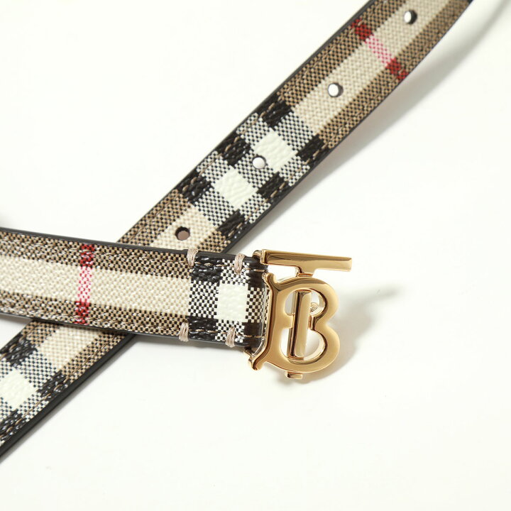 楽天市場】BURBERRY バーバリー ベルト LB TB BELT 20 NON RV DFC  