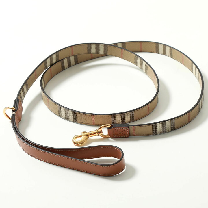 楽天市場】BURBERRY バーバリー ドッグリード 8073365 レザー  