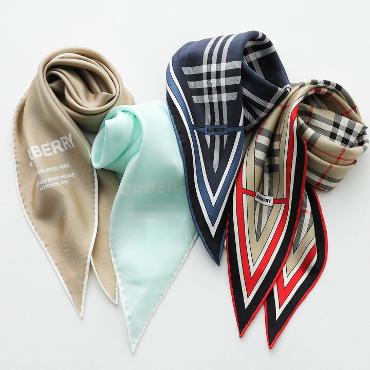 楽天市場】 BURBERRY バーバリー スカーフ SS LOSANGE 8072100 8072131 
