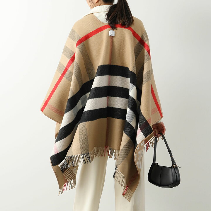 楽天市場】BURBERRY バーバリー ケープ ST TB HALF MEGA CAPE 8042219  
