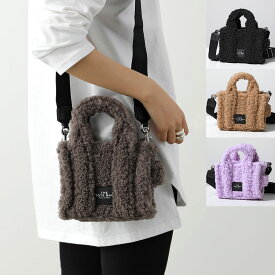 MARC JACOBS マークジェイコブス ショルダーバッグ TEDDY THE MICRO TOTE ザ テディ トート バッグ マイクロ H011M12FA22 ボア ロゴ 鞄 カラー4色