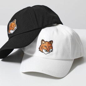 MAISON KITSUNE メゾンキツネ ベースボールキャップ LARGE FOX HEAD EMBROIDERY 6P CAP ラージ フォックスヘッド エンブロイダリー LM06103WW0087 メンズ 帽子 カラー2色