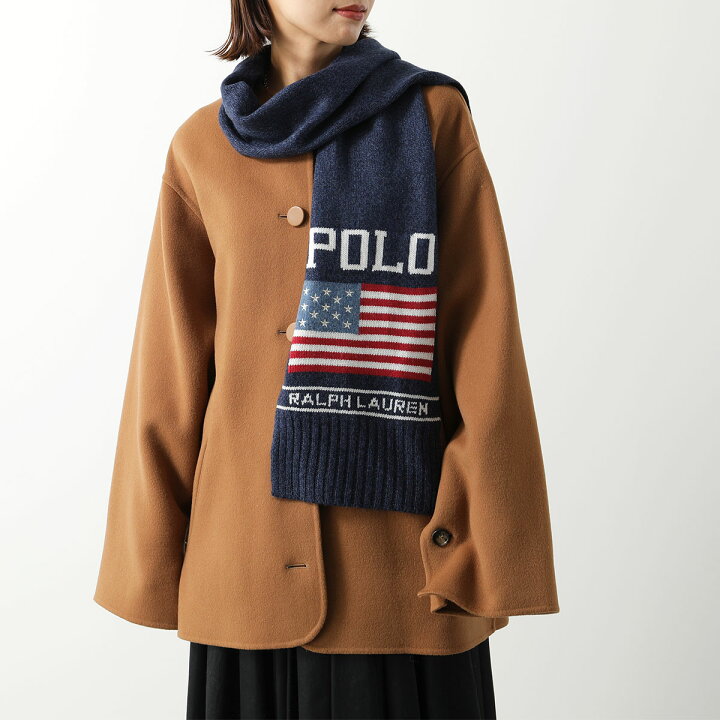 楽天市場】Polo Ralph Lauren ポロ ラルフローレン マフラー BOLD FLAG 