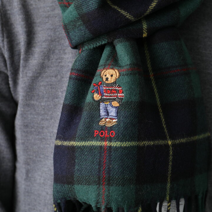 楽天市場】Polo Ralph Lauren ポロ ラルフローレン マフラー HOLIDAY 