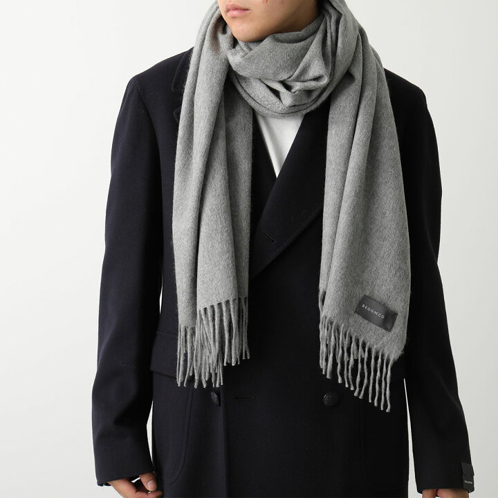 楽天市場】BEGG&CO ベグアンドコー マフラー Arran Plain Dark Light  