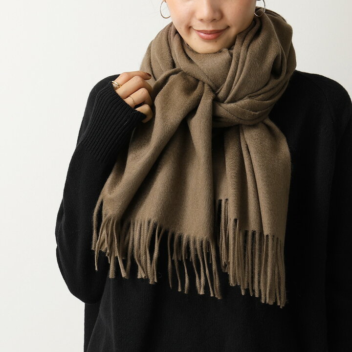 楽天市場】BEGG&CO ベグアンドコー マフラー Arran Plain Dark Light 
