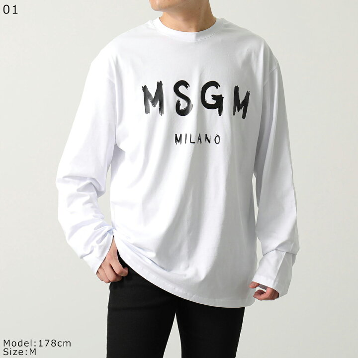 楽天市場】MSGM エムエスジーエム 長袖Tシャツ 2000MM511 3340MM511 