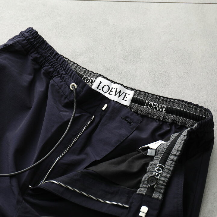 楽天市場】LOEWE ロエベ トラウザーズパンツ DRAWSTRING TROUSERS 