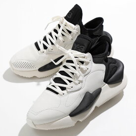 Y-3 ワイスリー スニーカー KAIWA ID5430 レディース カイワ ミドルカット レースアップ レザー ネオプレン ロゴ シューズ 靴 OWHITE