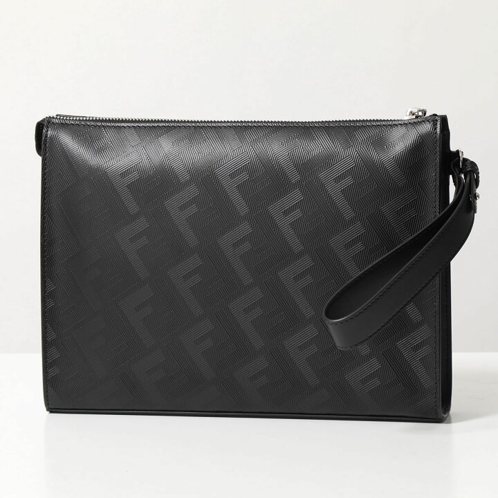 楽天市場】FENDI フェンディ クラッチバッグ 7VA491 AQW1 メンズ FF 
