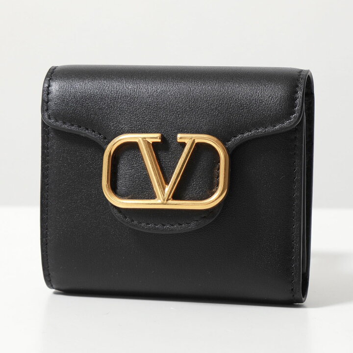 楽天市場】VALENTINO ヴァレンティノ 二つ折り財布 VLOGO Vロゴ  