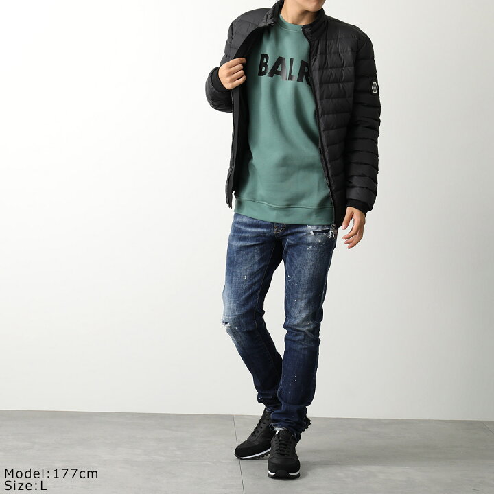 BALR. ブラック スウェット トレーナー メンズサイズXL BALR 